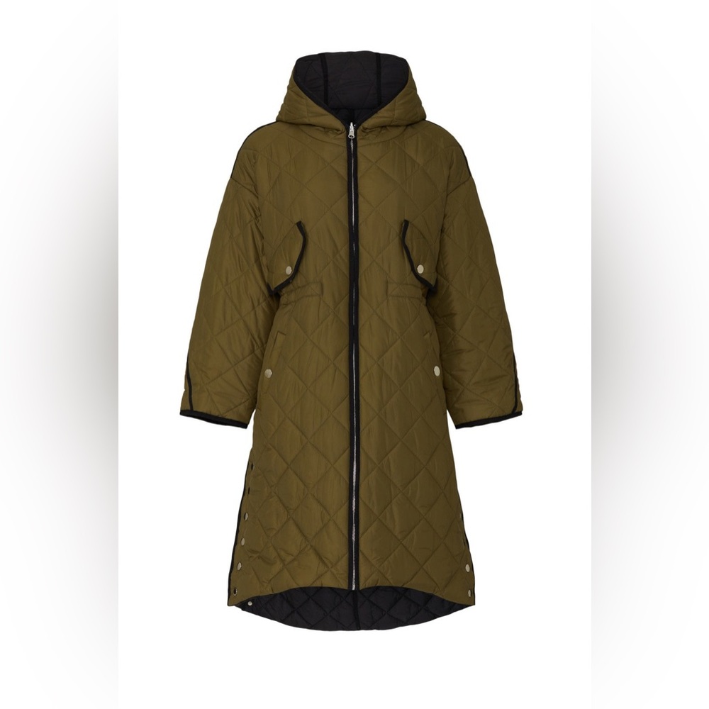 Maje‎ Reversible Quilted Jacket - Picture 9 of 9